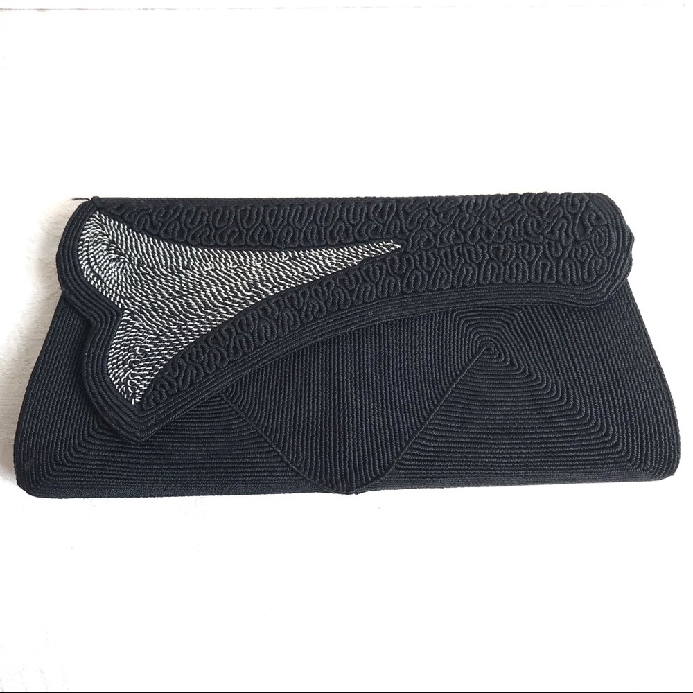 Vintage Genuine Corde Evening Clutch Bag